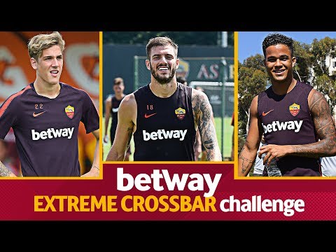 Betway Extreme Crossbar Challenge: Kluivert vs Santon vs Zaniolo!