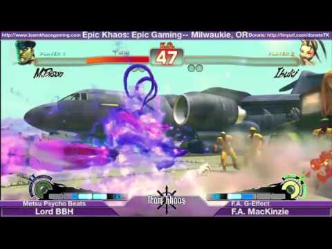 Epic Khaos Feb - SSF43v3 Team Metsu Psycho Beats vs Team F.A. G-Effect