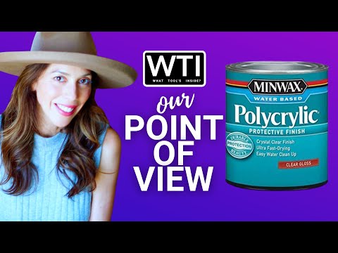 Minwax Polycrylic Protective Base Gloss - WTI product video review