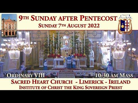 Sunday 7th August 2022: 9th Sunday after Pentecost