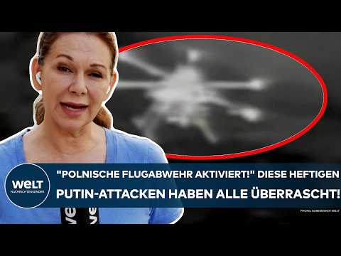 UKRAINE-KRIEG: "Polnische Flugabwehr aktiviert!" Diese heftigen Putin-Attacken haben alle überrascht