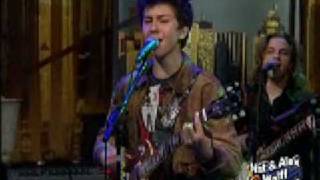 Nat and Alex Wolff performing Curious  WPIX TV