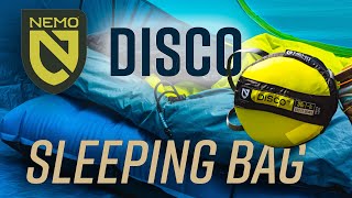 Nemo Disco Sleeping Bag - Packed with features!