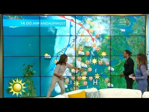 Då kommer värmen på riktigt - Nyhetsmorgon (TV4)