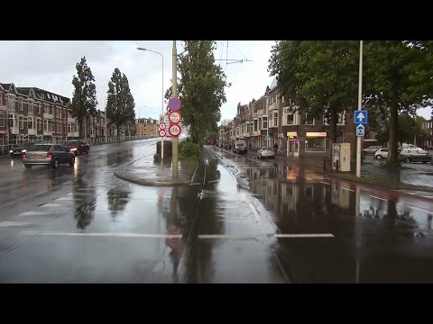 HTM tramlijn 16 Wateringen - (Den Haag) Centrum | regen | GTL8 3047 | 2015