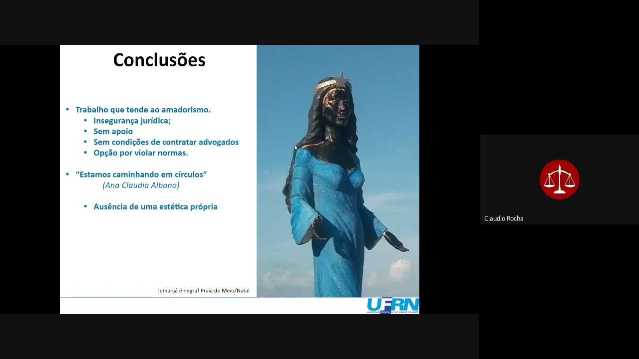 Defesa TCC (Direito UFRN) - O estado do Direito na arte natalense (Claudio Rocha Vasconcelos)