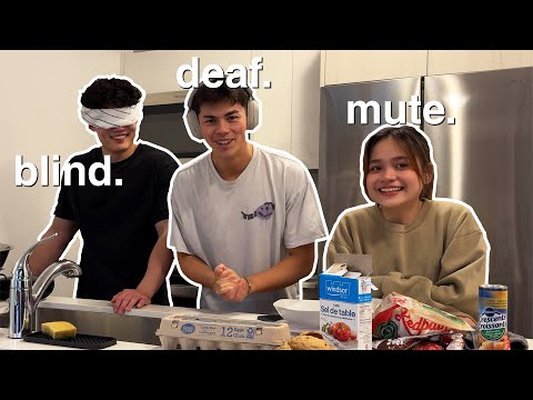 Blind, Deaf and Mute Baking with Ironheart and David Pan