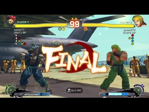 Tokido [Gouki] vs Momochi [Ken] 3/3 SSF4 Japanese Online Ranked Matches - TRUE-HD