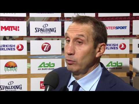 Post-game interview: Coach Blatt, Darusafaka Dogus Istanbul 