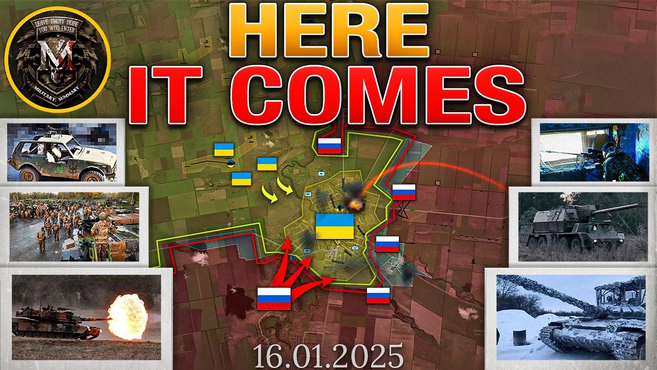 NATO Prepares For A Major War With Russia⚔️🔥The Russians Entered Vremivka🚩Military Summary 2025.1.16