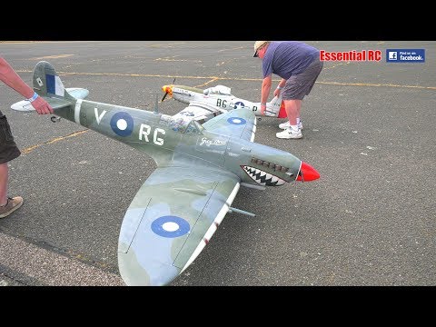 WWII WARBIRDS ! Spitfires, P-51 Mustangs and F4U Corsairs