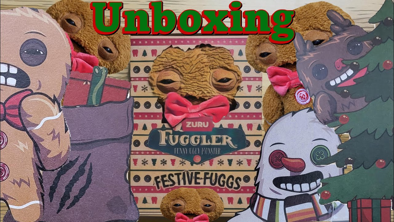 Unboxing Fuggler Funny Ugly Monster Festive Fuggs #fuggler #zuru #fugglers #fugglersforlife