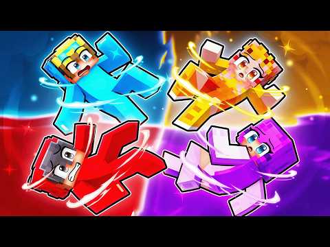 We COMBINED TOGETHER In Minecraft!