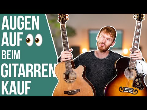 What you ABSOLUTELY have to pay attention to when buying a guitar!!!