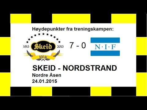 Høydepunkter og intervjuer fra Skeid - Nordstrand 24.01.2015