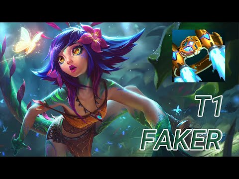 T1 Faker Neeko Mid VS Orianna | KR Challenger Patch 13.17