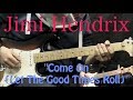 Jimi Hendrix/SRV - "Come On (Let The Good Times Roll)" - Blues Guitar Lesson (w/Tabs)