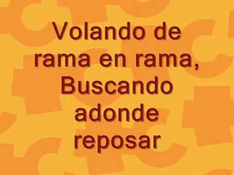 La paloma celestial Deja que mi alma te alabe con letra