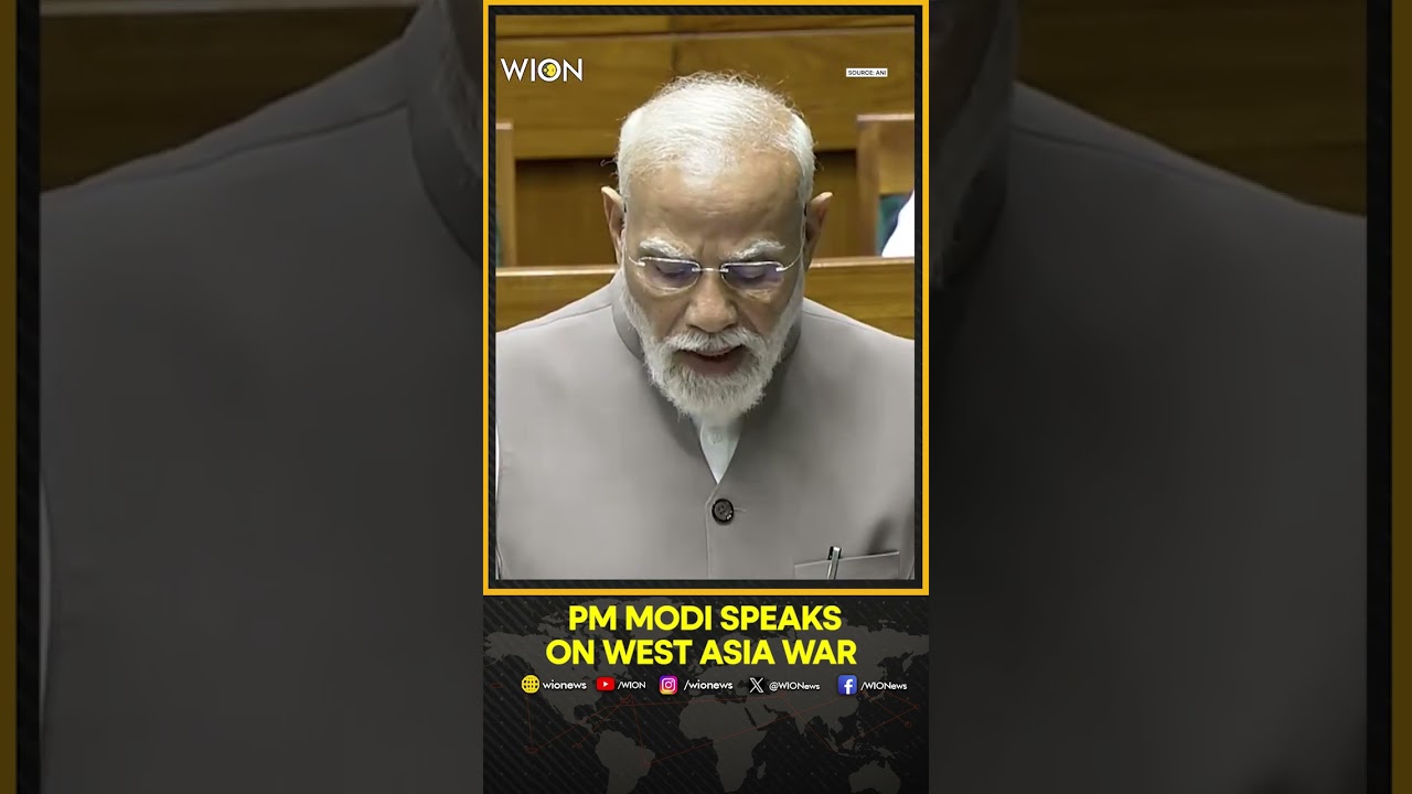 PM Modi: PM Modi Makes An Announcement In Lok Sabha On West Asia Conflict | US Iran War | WION