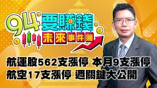 航運股562支漲停 本月9支漲停 