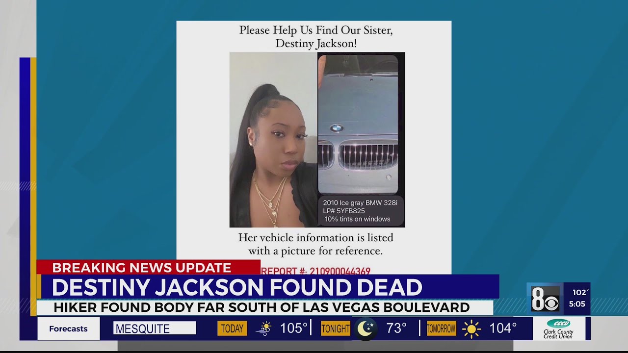 Sources confirm body found in desert south of Las Vegas is missing woman