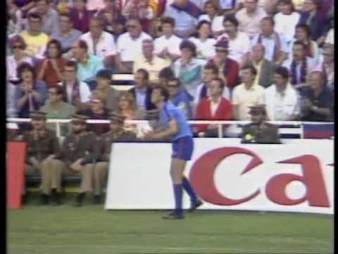1986 FC Barcelona   FC Steaua 1st half