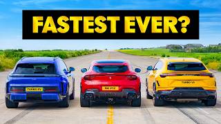 Can Anything Beat a 1,150hp Porsche Cayenne EV in a Drag Race?