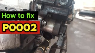 Meaning of OBD p0002