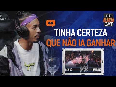 REAGINDO A (O QUE FOI ISSO? 😲😂) BARRETO (SP) X PERIGO - BATALHA DO COLISEU | ALDEIA CAST #58