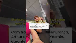 Menino de 11 anos viraliza após virar tradutor da mãe durante atendimento em inglês #shorts