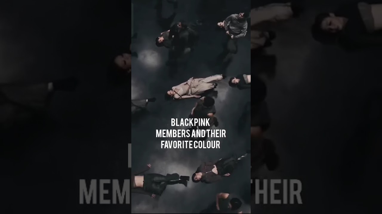 BLACKPINK MEMBERS FAVORITE COLOUR THIS IS MY 2ND CHANNEL #blackpink #blackpinkdiaries