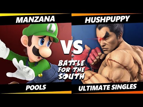 Battle for the South - Manzana (Luigi) Vs. Hushpuppy (Kazuya) Smash Ultimate - SSBU