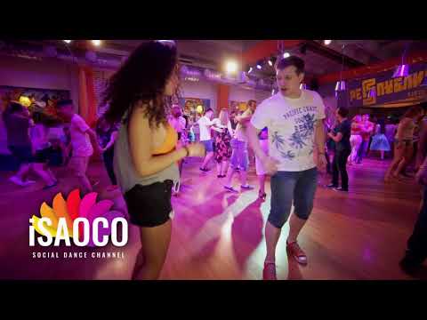 Ilya Kronberg and Sophia Adalis Salsa Dancing in Respublica Vosmera, Saturday 28.04.2018