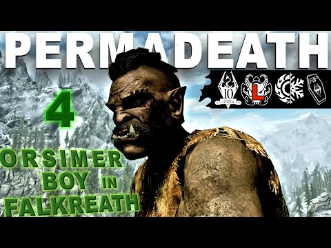 ORSIMER boy in FALKREATH HOLD - 4 - Skyrim AE Legendary Survival PERMADEATH