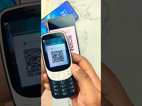 POV: Doing QR Code Payment on Nokia vs Smartphone