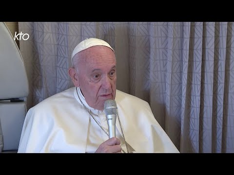 Conférence de presse du pape François au Kazakhstan