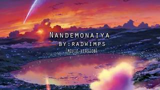 Nandemonaiya Movie Version (Original Song)