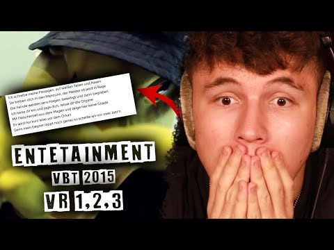 😱🔥WAS FÜR REIMKETTEN!!!...Reaktion : EnteTainment VBT 2015 VORRUNDEN (prod. by Ification) | PtrckTV