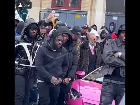 Nicki Minaj & Fivio Foreign in the streets behind the scenes of, We Go up