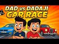 Chikoo Aur Bunty S03E11 Dad Vs Dadaji Car Race Full Funny Cartoon Episode For Kids
