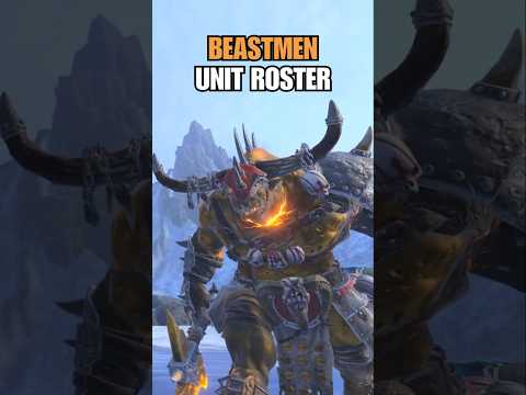 Beastmen Unit Roster in Less than 60 Seconds | Total War Warhammer 3