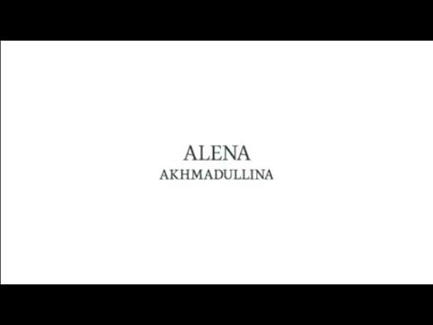 Alena Akhmadullina Spring Summer 2019 REPORT