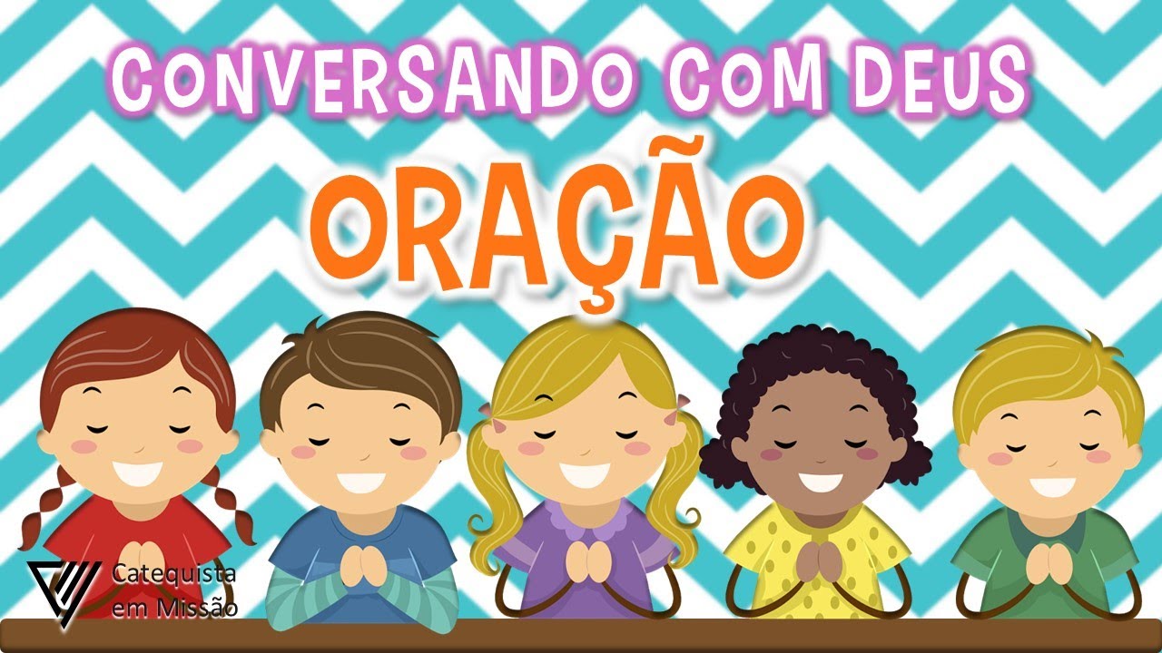 Desenho Bíblico | Como falar com Deus | Oração