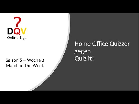 DQV Online-Liga Saison 5 - Woche 3 - Match of the Week