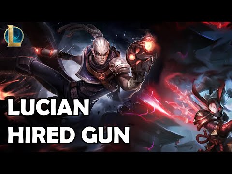 Hired Gun Lucian Skin Spotlight from League of Legends