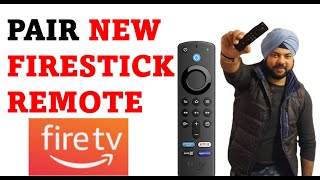 How to Pair Firestick Remote | Sync New remote with Amazon Firestick | Quick Tutorial #firetvstick