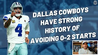 Dallas Cowboys Have STRONG History Of Avoiding 0-2 Starts | Blogging The Boys