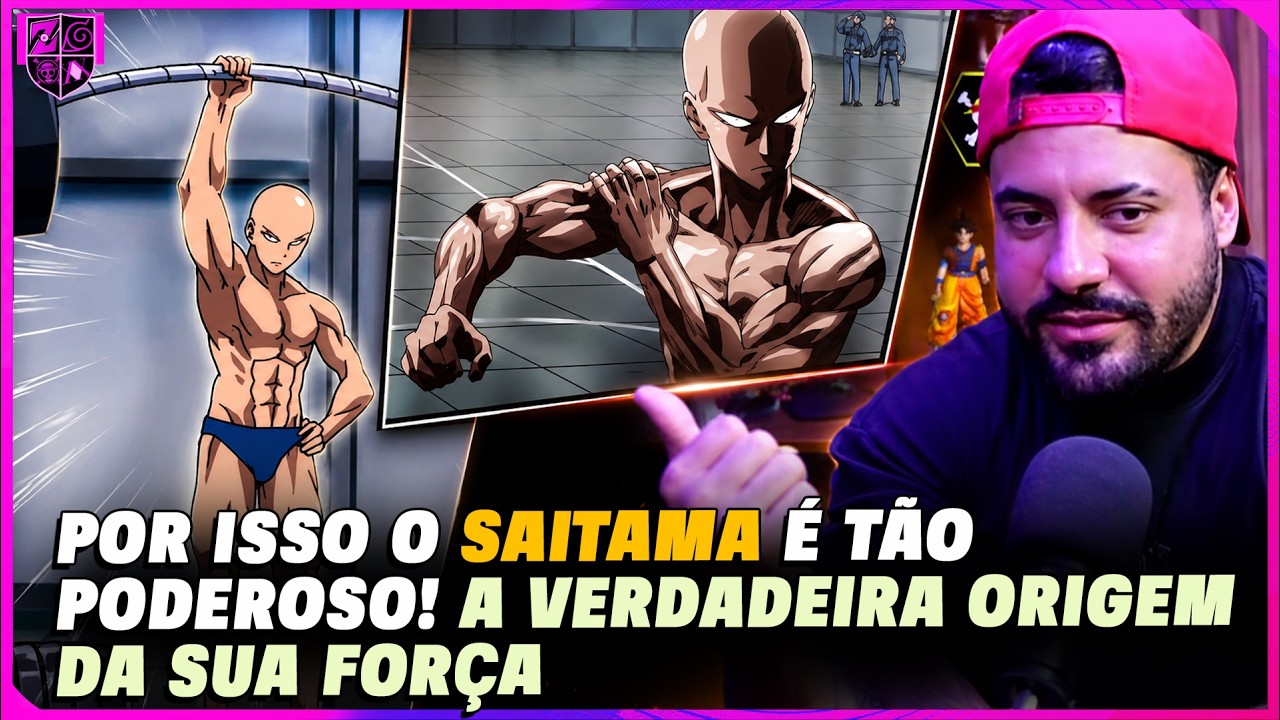 POR ISSO O SAITAMA É TÃO PODEROSO: A ORIGEM DO SUA FORÇA EXPLICADA - FRED ANIMES