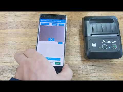 Receipt maker (barcode scan)
