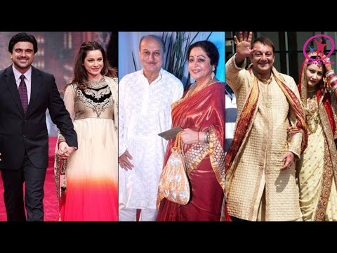 7 Famous Bollywood Celebrities Who Married Divorced Women! Video